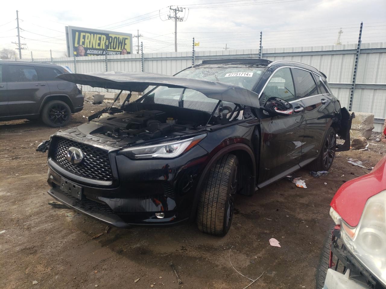 2022 INFINITI QX50 LUXE VIN:WP0AA2A8XNS255297