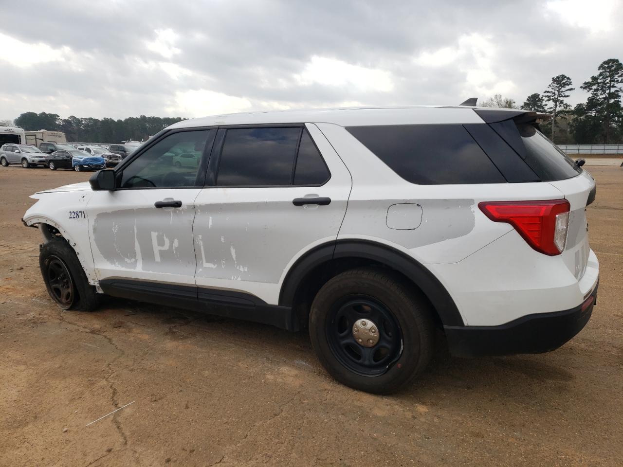 2022 FORD EXPLORER POLICE INTERCEPTOR VIN:1FM5K8AB4NGA28621
