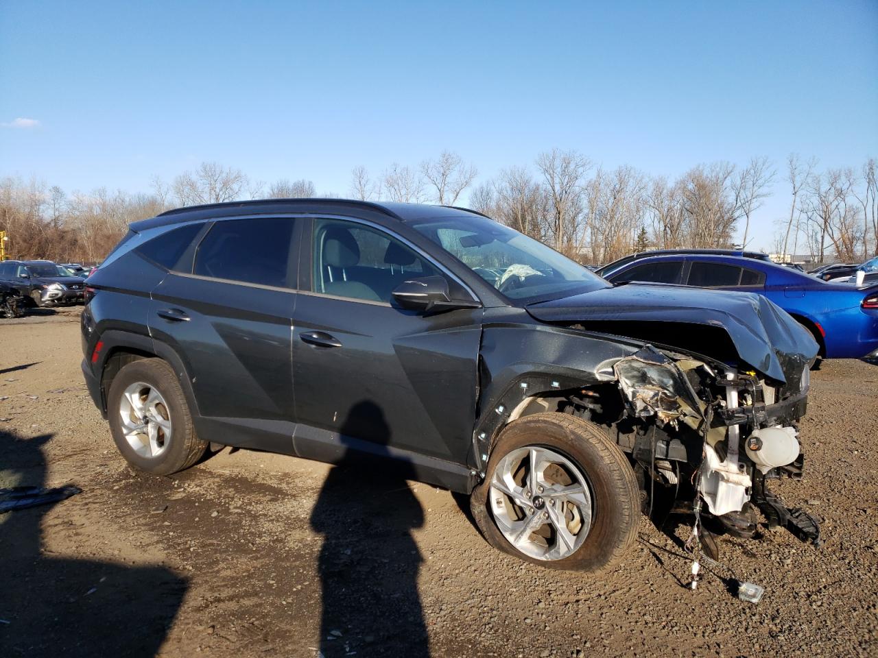 2022 HYUNDAI TUCSON SEL VIN:5NMJBCAE3NH084347