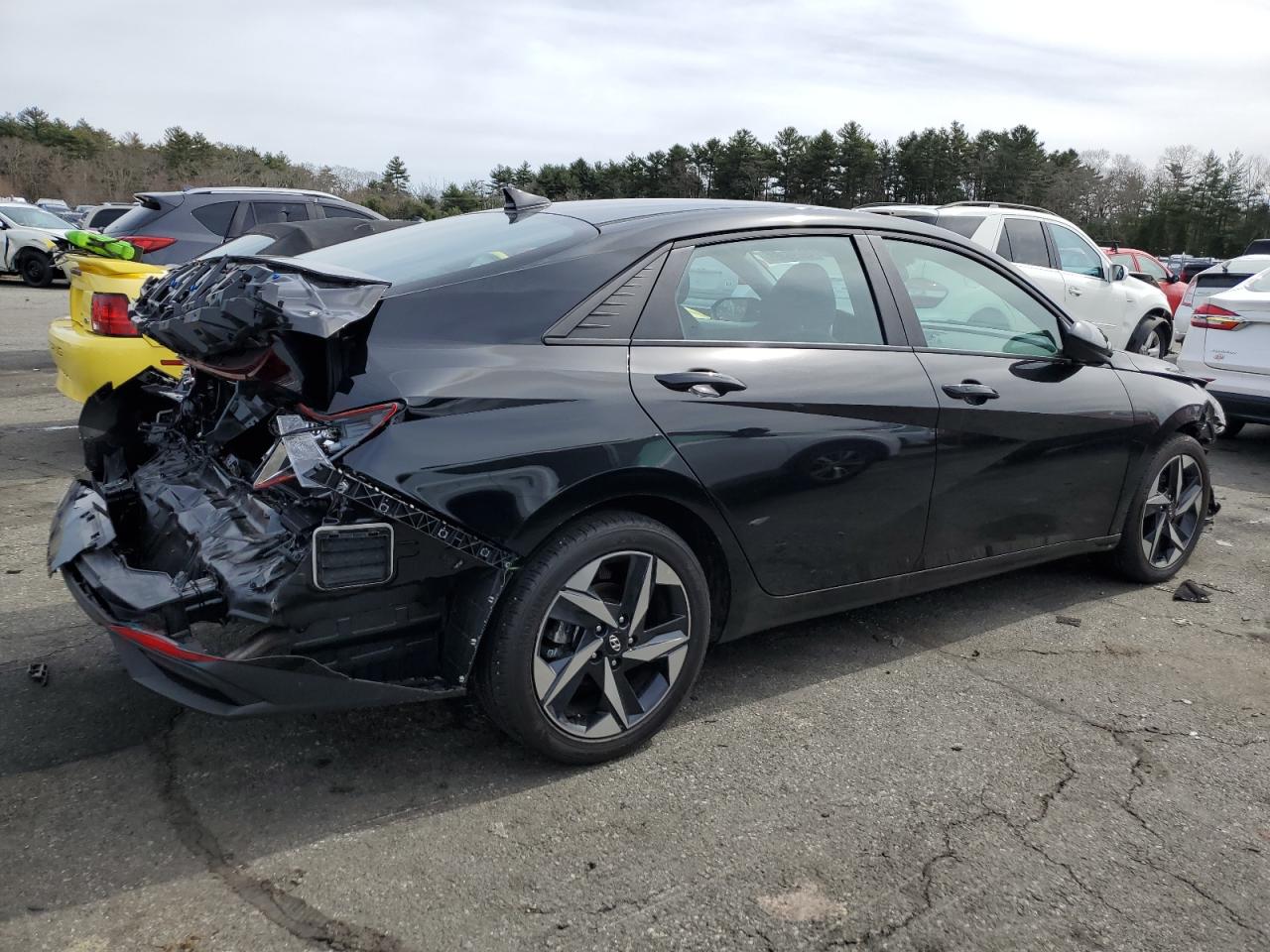 2023 HYUNDAI ELANTRA SEL VIN:KMHLS4AG7PU614715