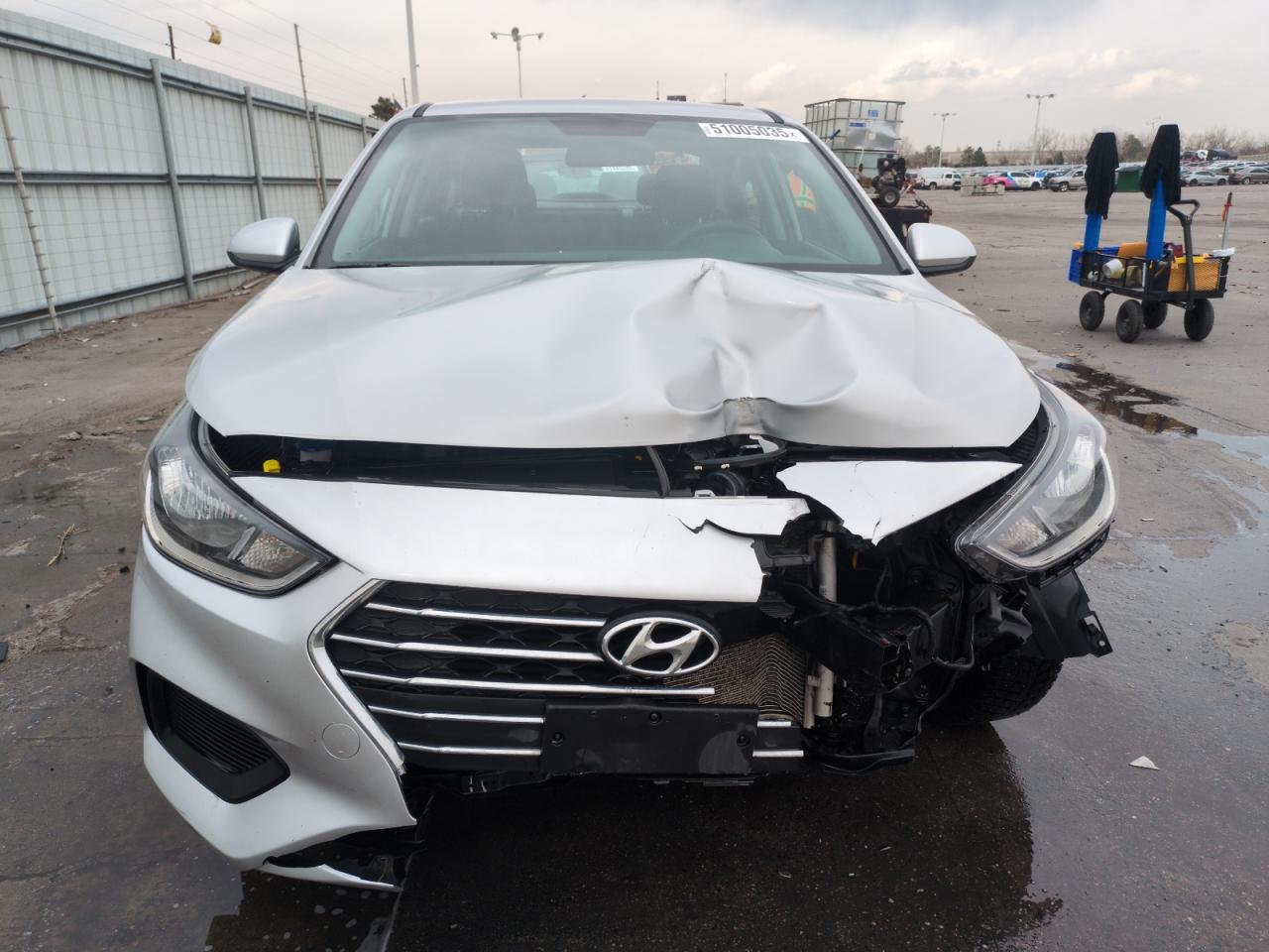 2022 HYUNDAI ACCENT SE VIN:3KPC24A61NE154863