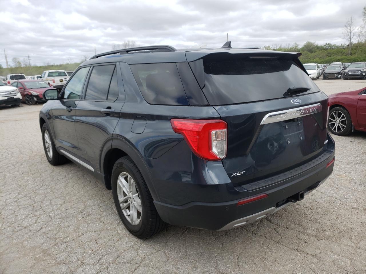 2022 FORD EXPLORER XLT VIN:1FMSK8DH9NGA60483