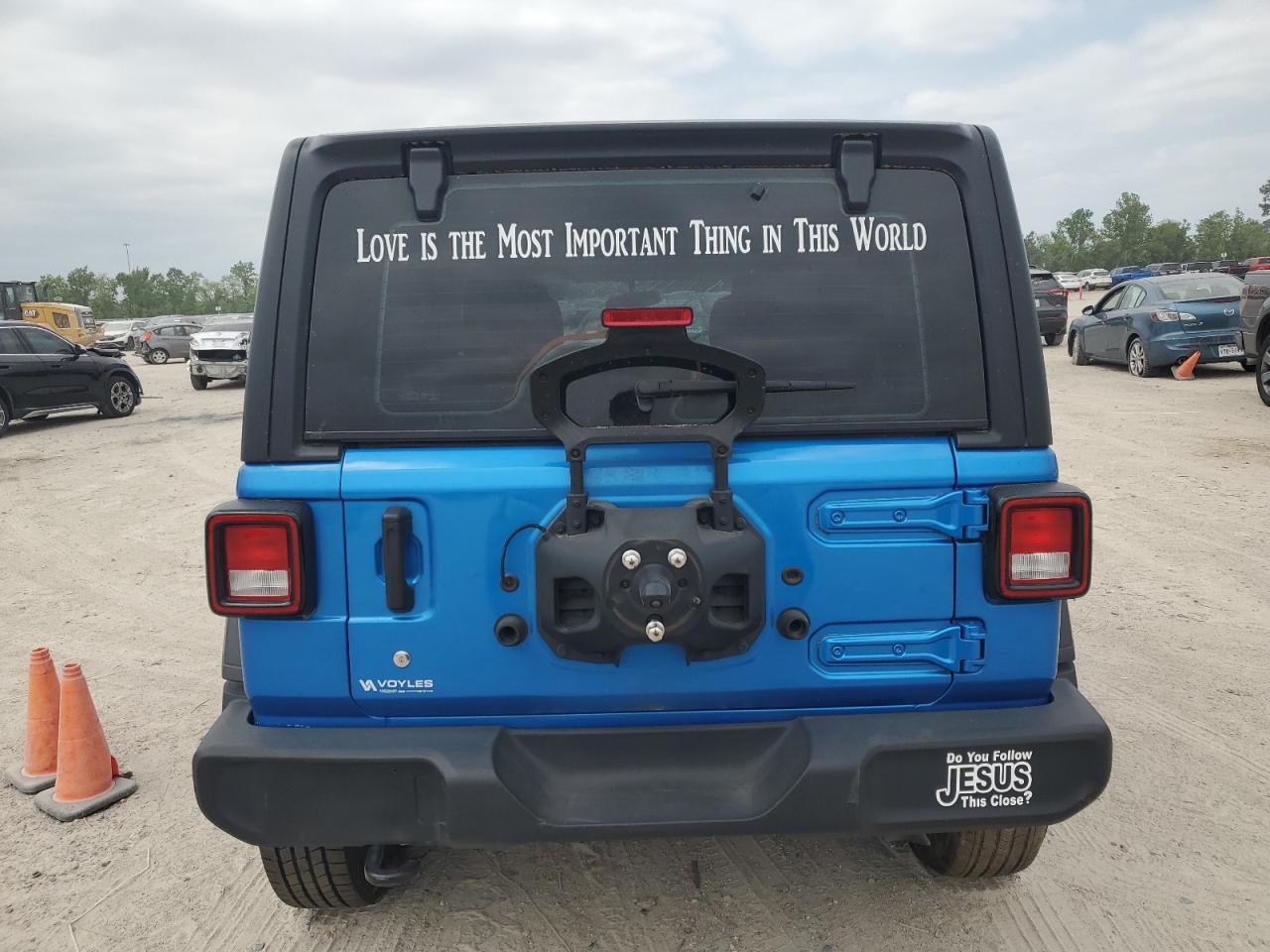 2022 JEEP WRANGLER UNLIMITED SPORT VIN:1C4HJXDN6NW232539