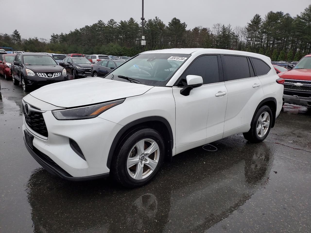 2023 TOYOTA HIGHLANDER L VIN:5TDKDRBH9PS044588