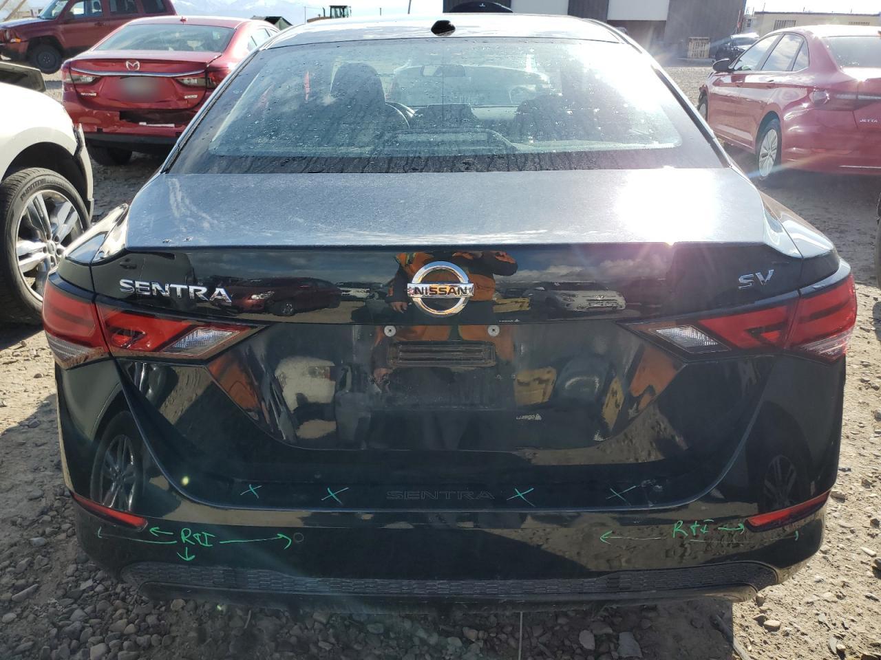 2022 NISSAN SENTRA SV VIN:3N1AB8CV1NY251632