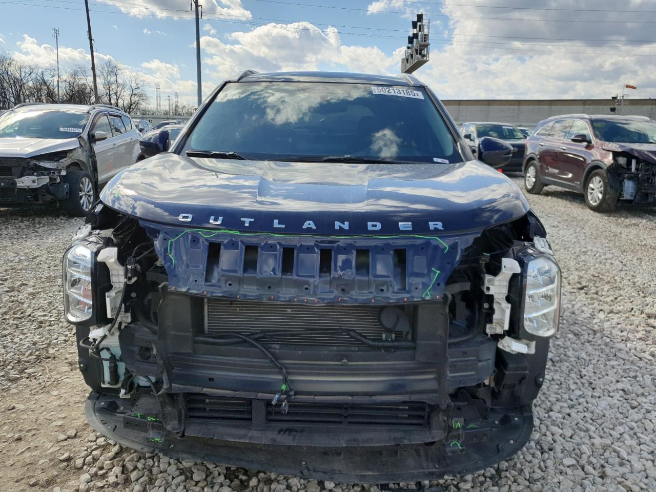 2022 MITSUBISHI OUTLANDER SEL VIN:JA4J4VA87NZ088651