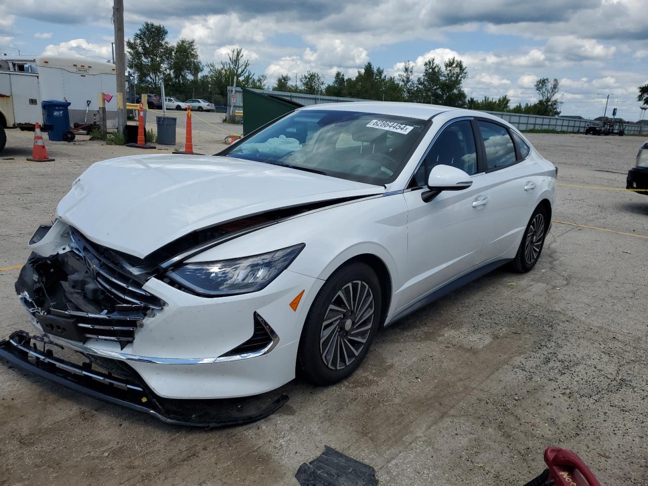 2022 HYUNDAI SONATA HYBRID VIN:KMHL34JJ3NA050696