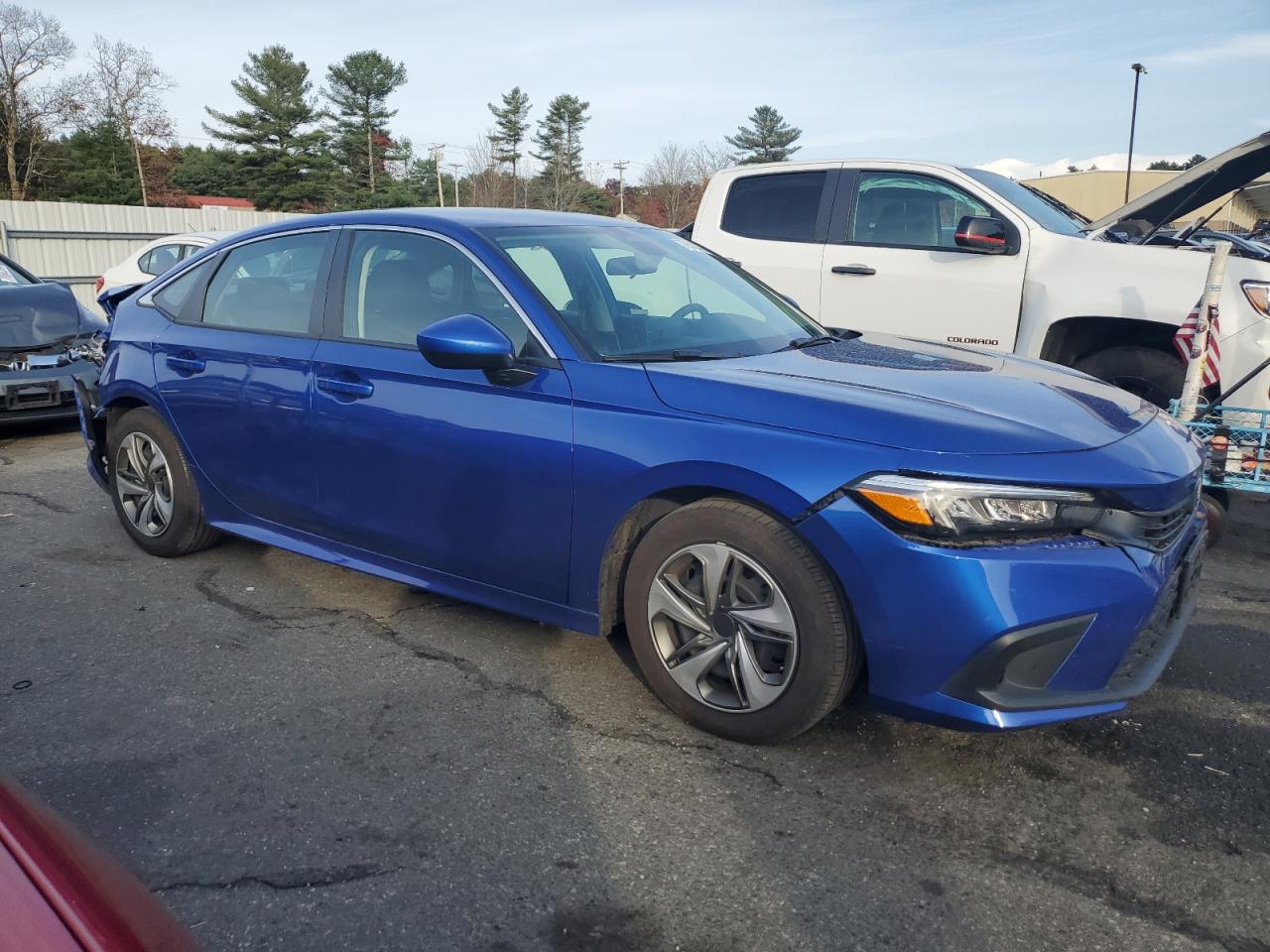 2022 HONDA CIVIC LX VIN:2HGFE2F26NH506985