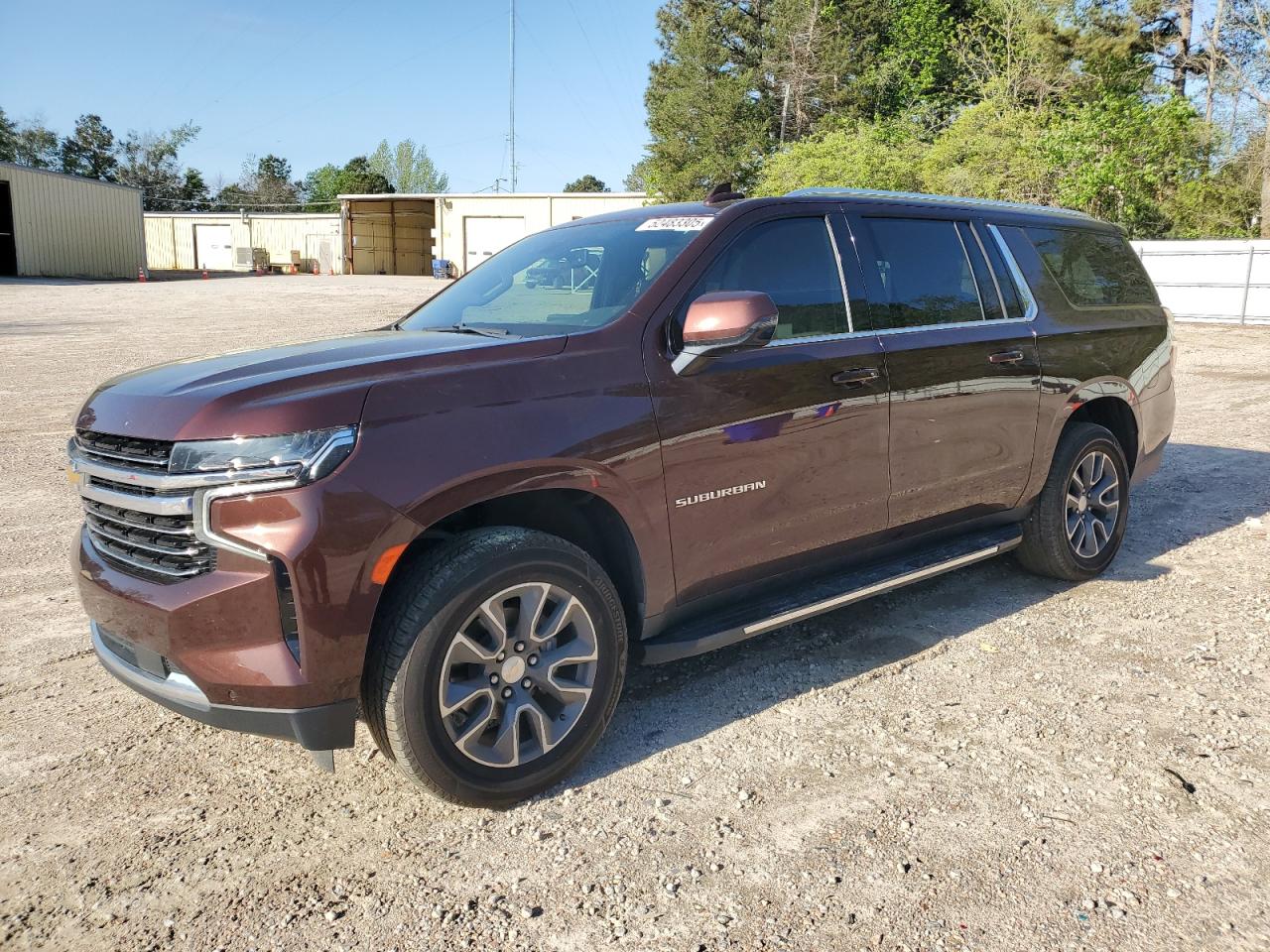 2022 CHEVROLET SUBURBAN K1500 LT VIN:1GNSKCKD3NR116646