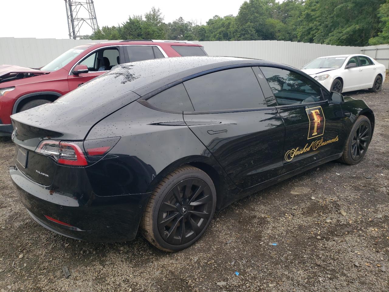 2022 TESLA MODEL 3  VIN:5YJ3E1EB6NF359487