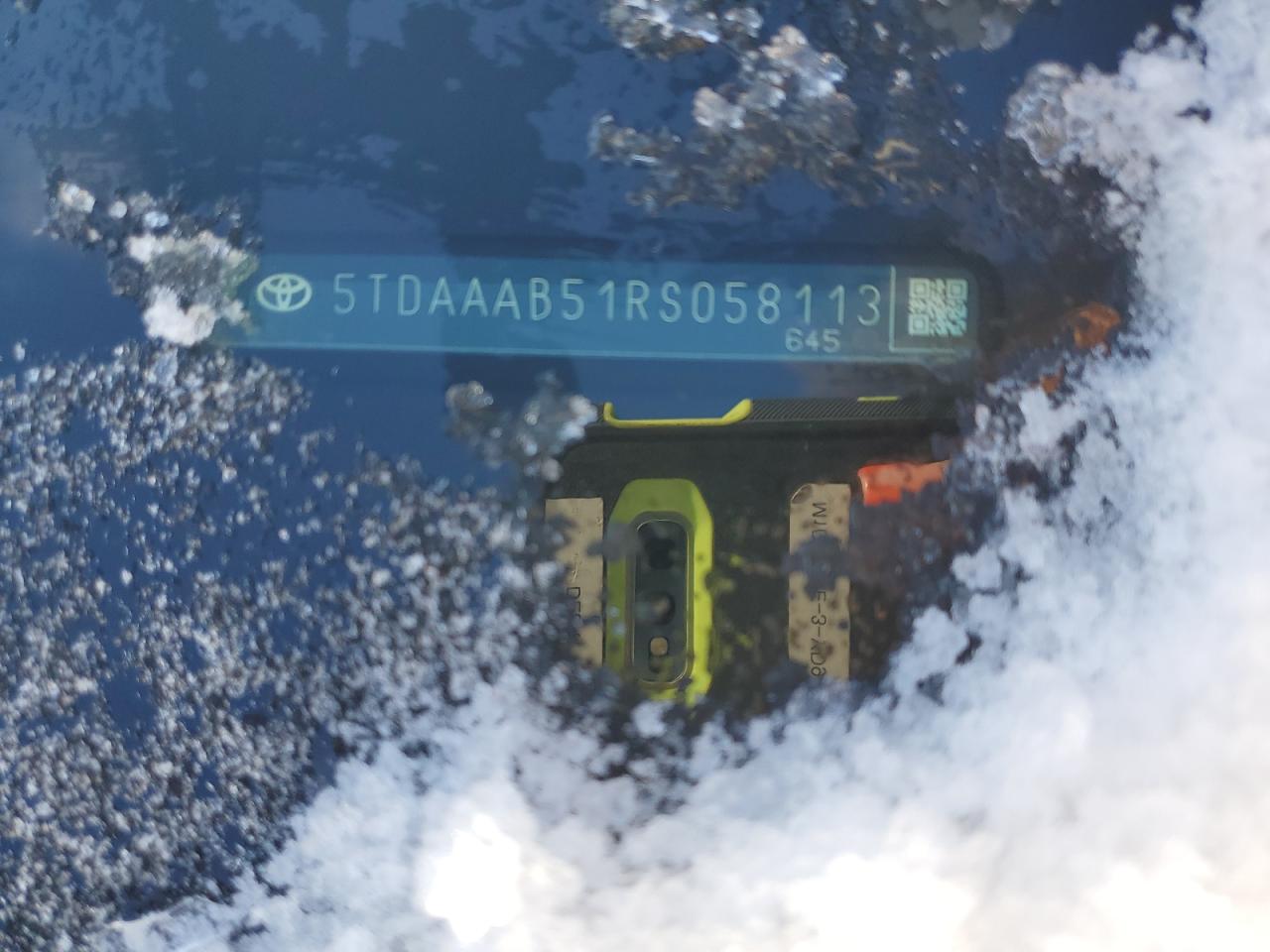 2024 TOYOTA GRAND HIGHLANDER XLE VIN:5TDAAAB51RS058113