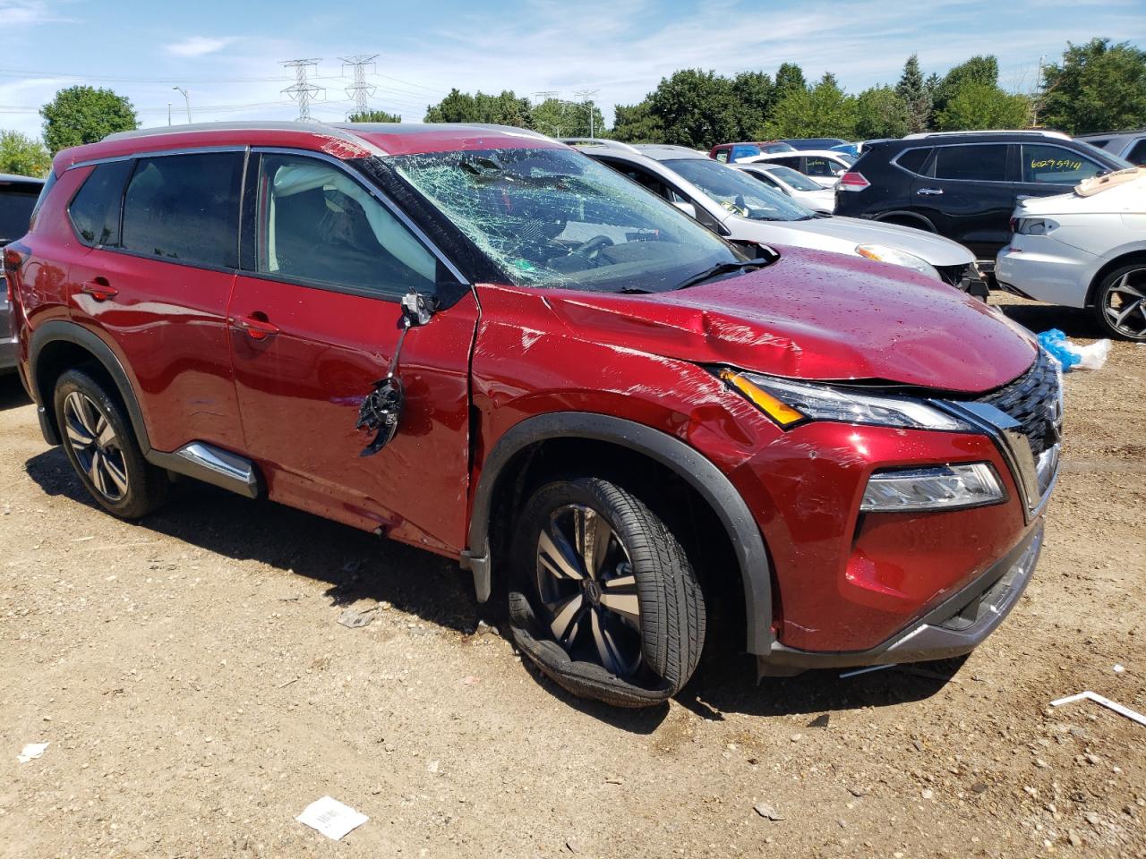 2023 NISSAN ROGUE SL VIN:5N1BT3CA5PC879828