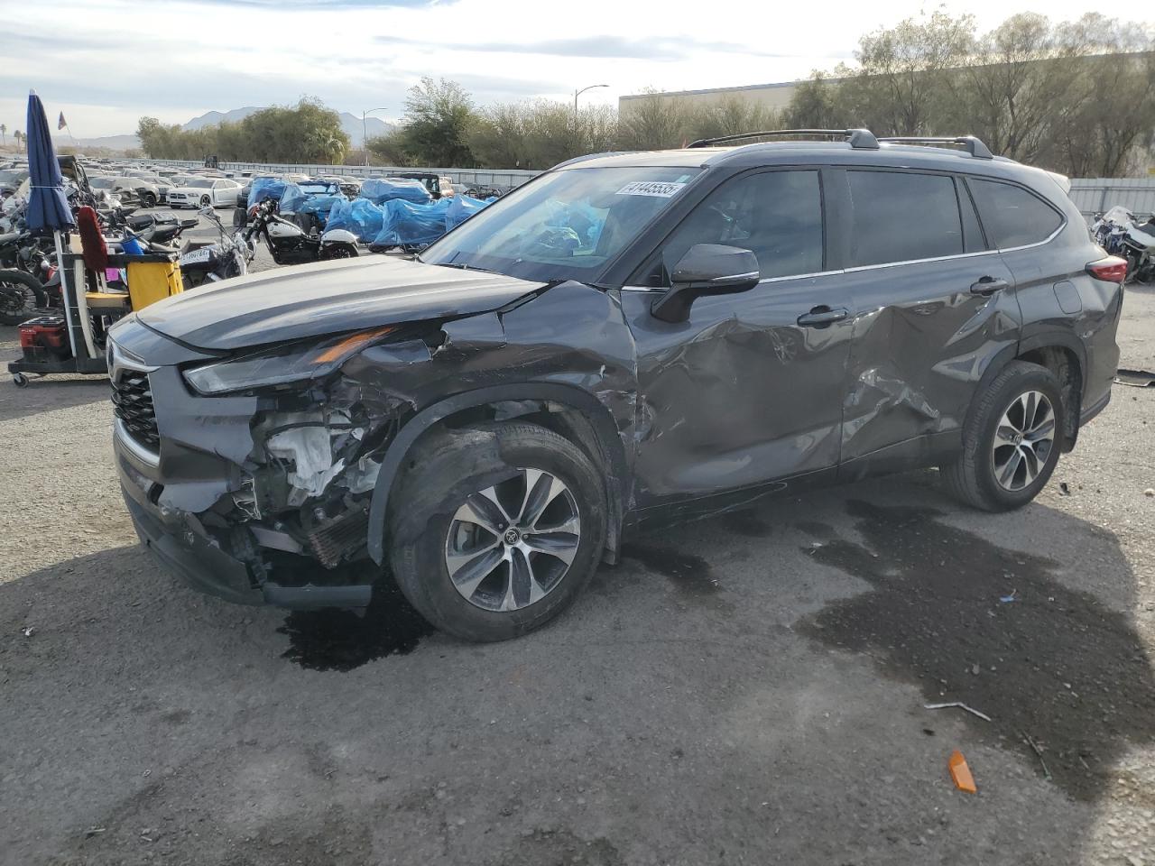 2023 TOYOTA HIGHLANDER HYBRID XLE VIN:1GKS2BKC7JR102323