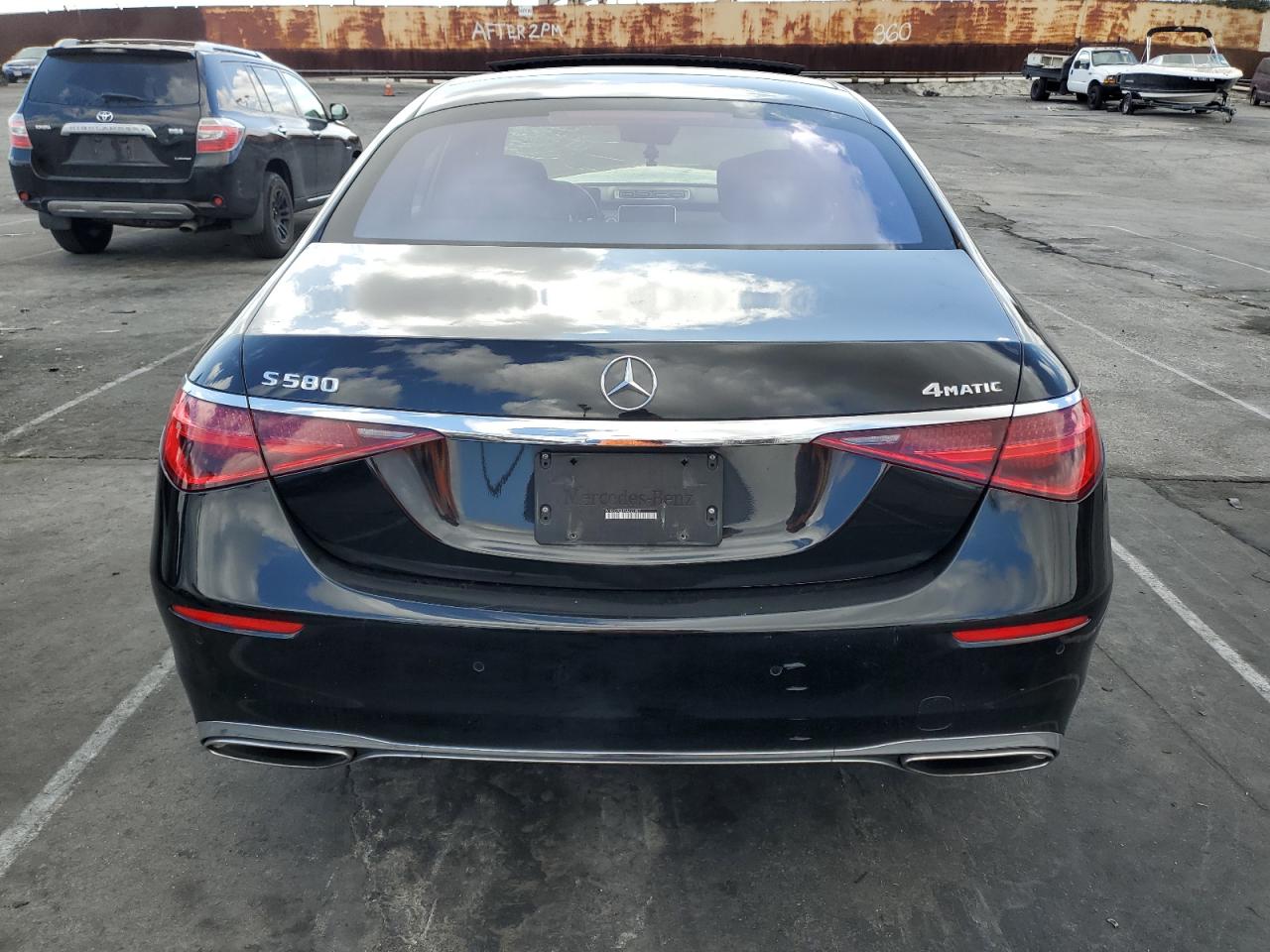 2022 MERCEDES-BENZ S 580 4MATIC VIN:W1K6G7GB1NA121987