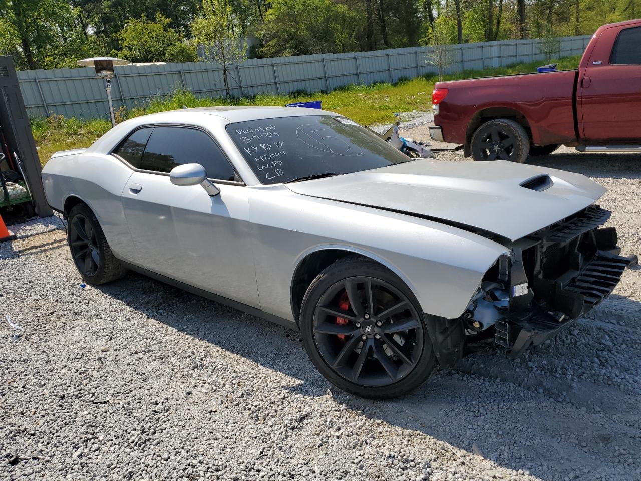 2022 DODGE CHALLENGER R/T VIN:2C3CDZBT5NH238088