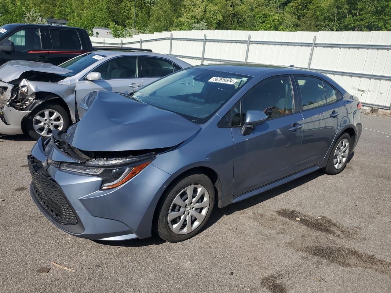 2022 TOYOTA COROLLA LE VIN:JTDEPMAE7N3015622