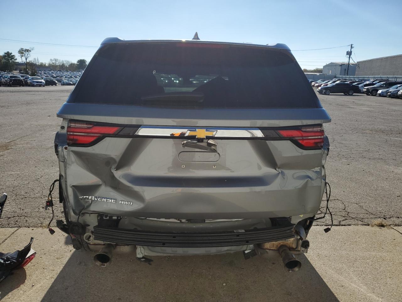 2023 CHEVROLET TRAVERSE LS VIN:1GNEVLKW0PJ200334