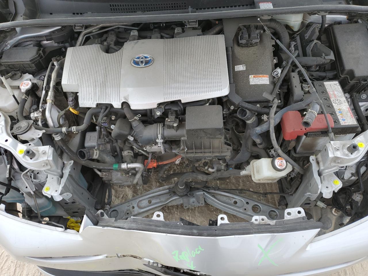 2022 TOYOTA PRIUS NIGHT SHADE VIN:JTDKAMFU9N3167048