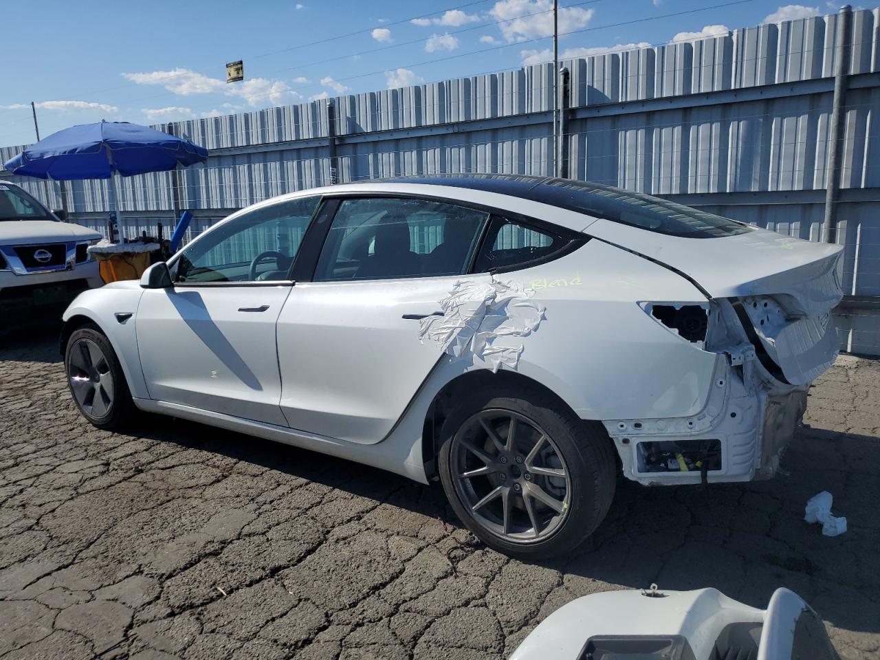 2022 TESLA MODEL 3  VIN:5YJ3E1EA2NF316689