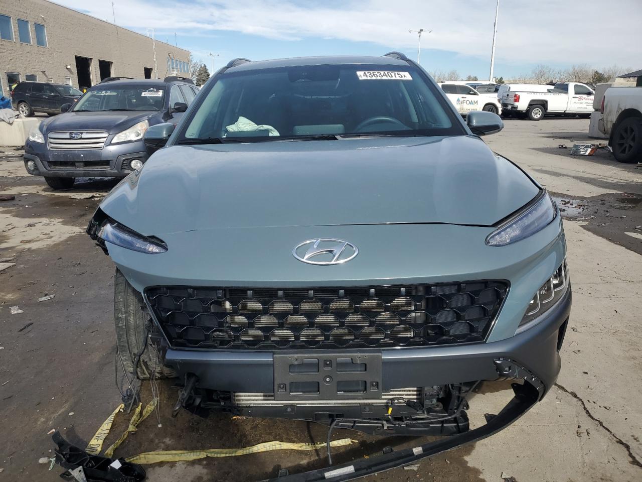 2022 HYUNDAI KONA LIMITED VIN:KM8K5CA31NU901359