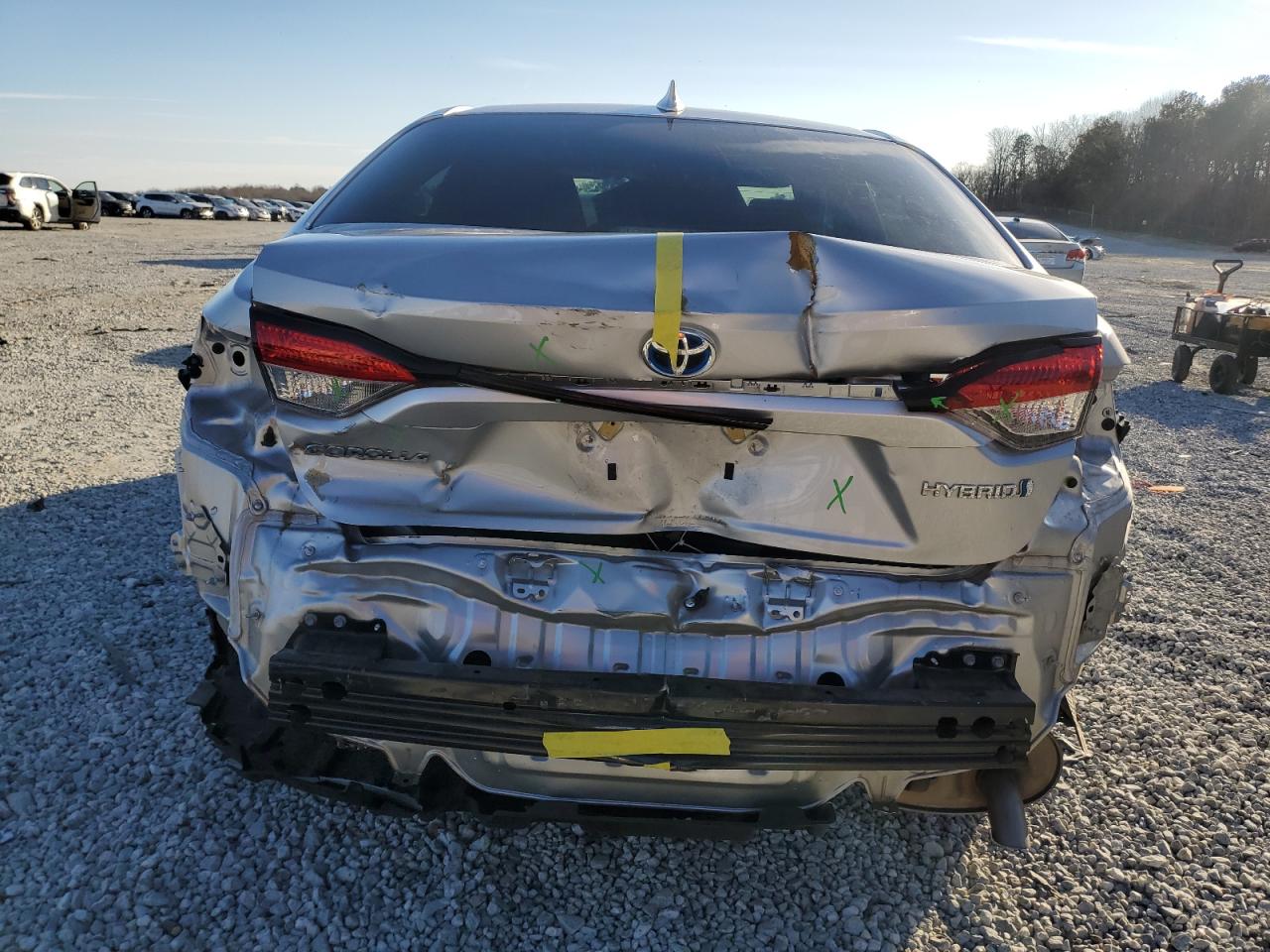 2022 TOYOTA COROLLA LE VIN:JTDEAMDE8NJ038111