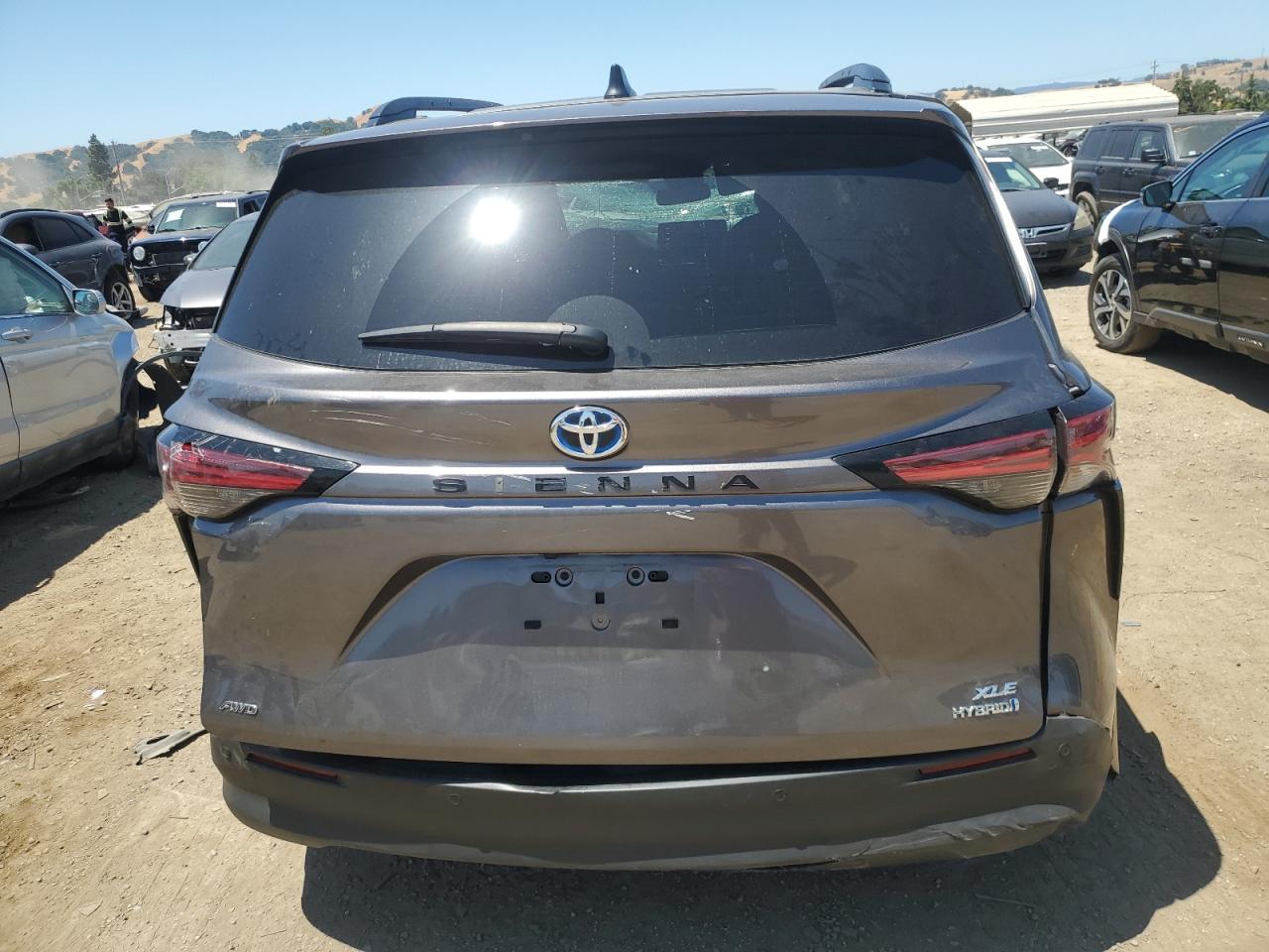 2022 TOYOTA SIENNA XLE VIN:WP0AA2A8XNS255297