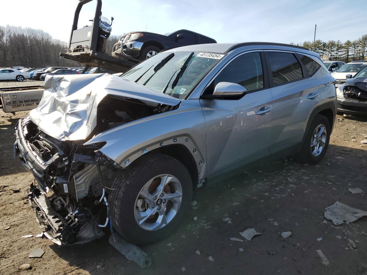 2022 HYUNDAI TUCSON SEL VIN:5NMJBCAE0NH095595