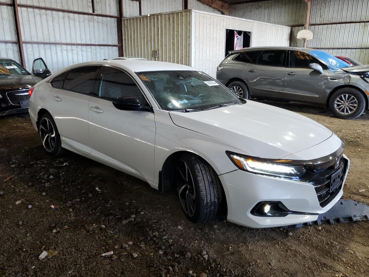 2022 HONDA ACCORD SPORT VIN:1HGCV1F34NA075616