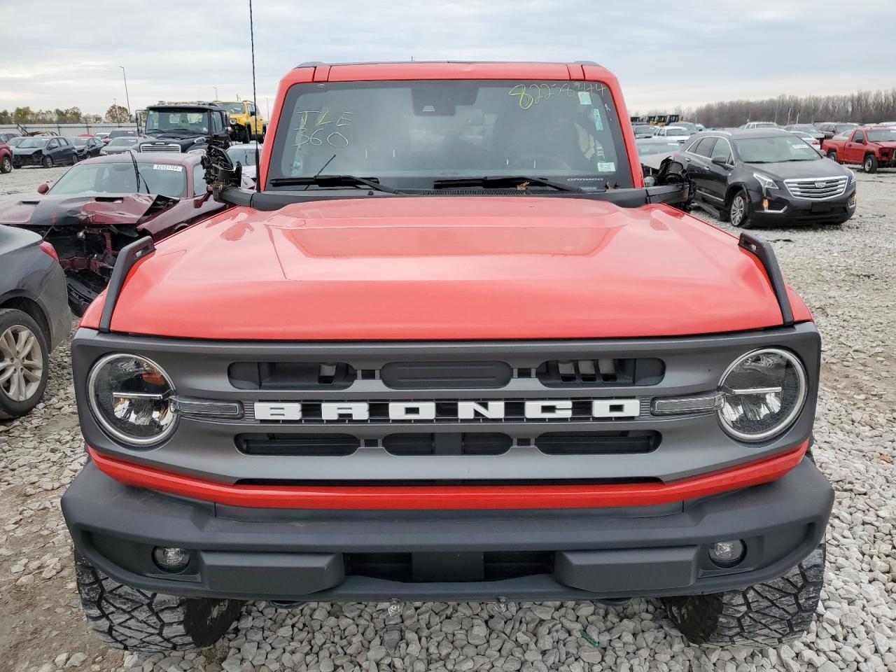 2022 FORD BRONCO BASE VIN:1FMEE5BPXNLB09730