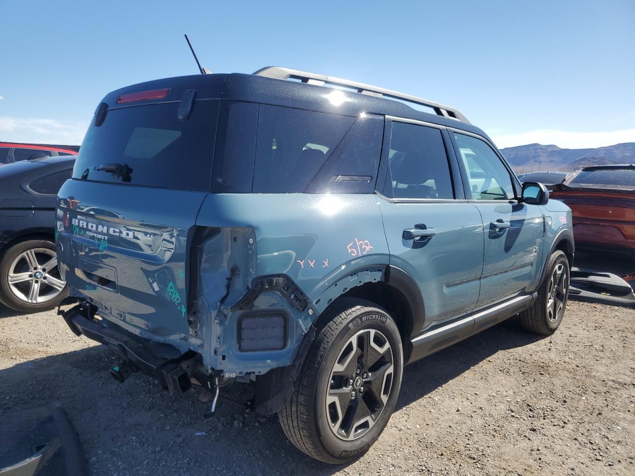 2023 FORD BRONCO SPORT OUTER BANKS VIN:3FMCR9C63PRD22306