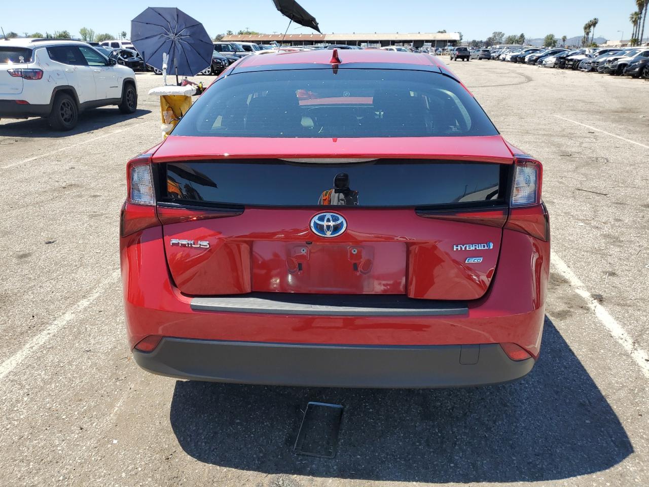 2022 TOYOTA PRIUS NIGHT SHADE VIN:JTDKAMFU2N3166632