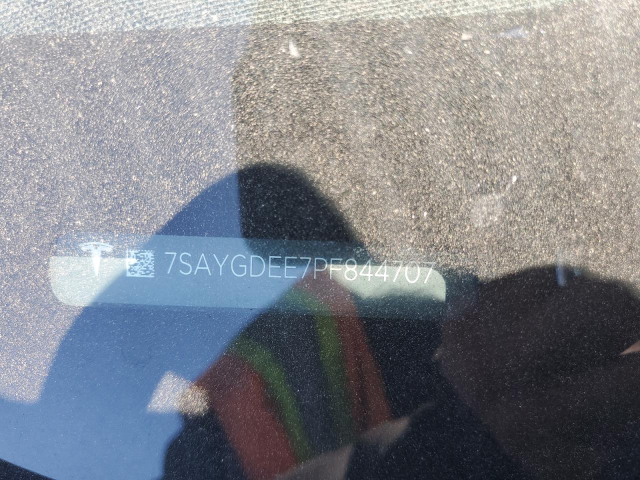 2023 TESLA MODEL Y  VIN:7SAYGDEE7PF844707