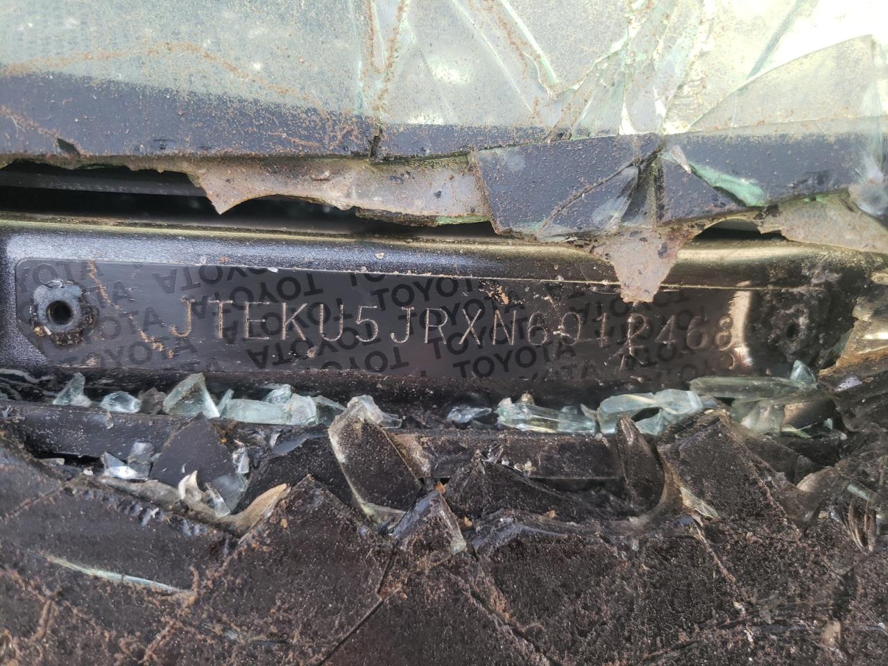 2022 TOYOTA 4RUNNER LIMITED VIN:JTEKU5JRXN6012468