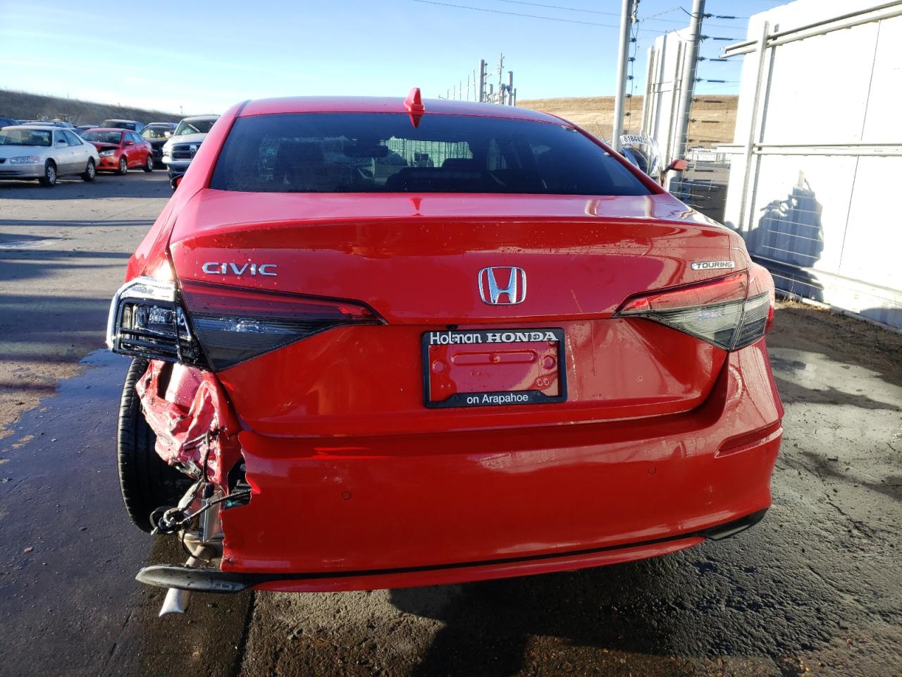 2023 HONDA CIVIC TOURING VIN:2HGFE1F98PH318544