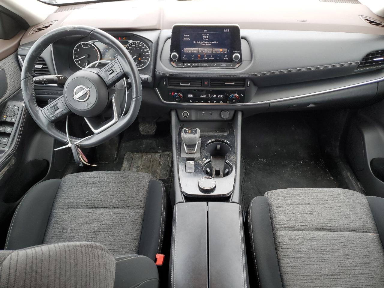 2022 NISSAN ROGUE S VIN:5N1AT3AB0NC708702