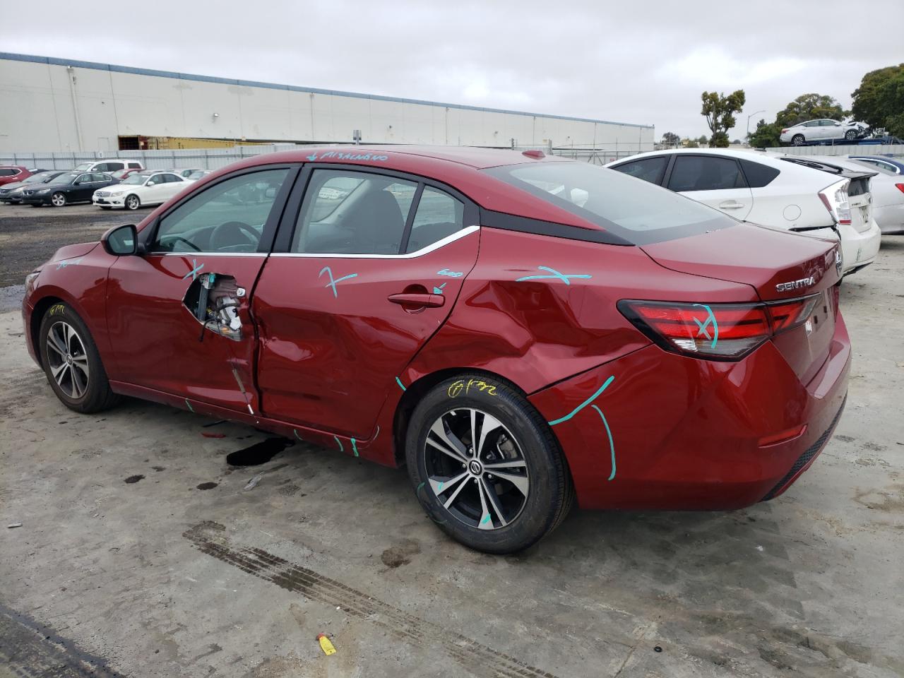 2023 NISSAN SENTRA SV VIN:3N1AB8CV7PY279129