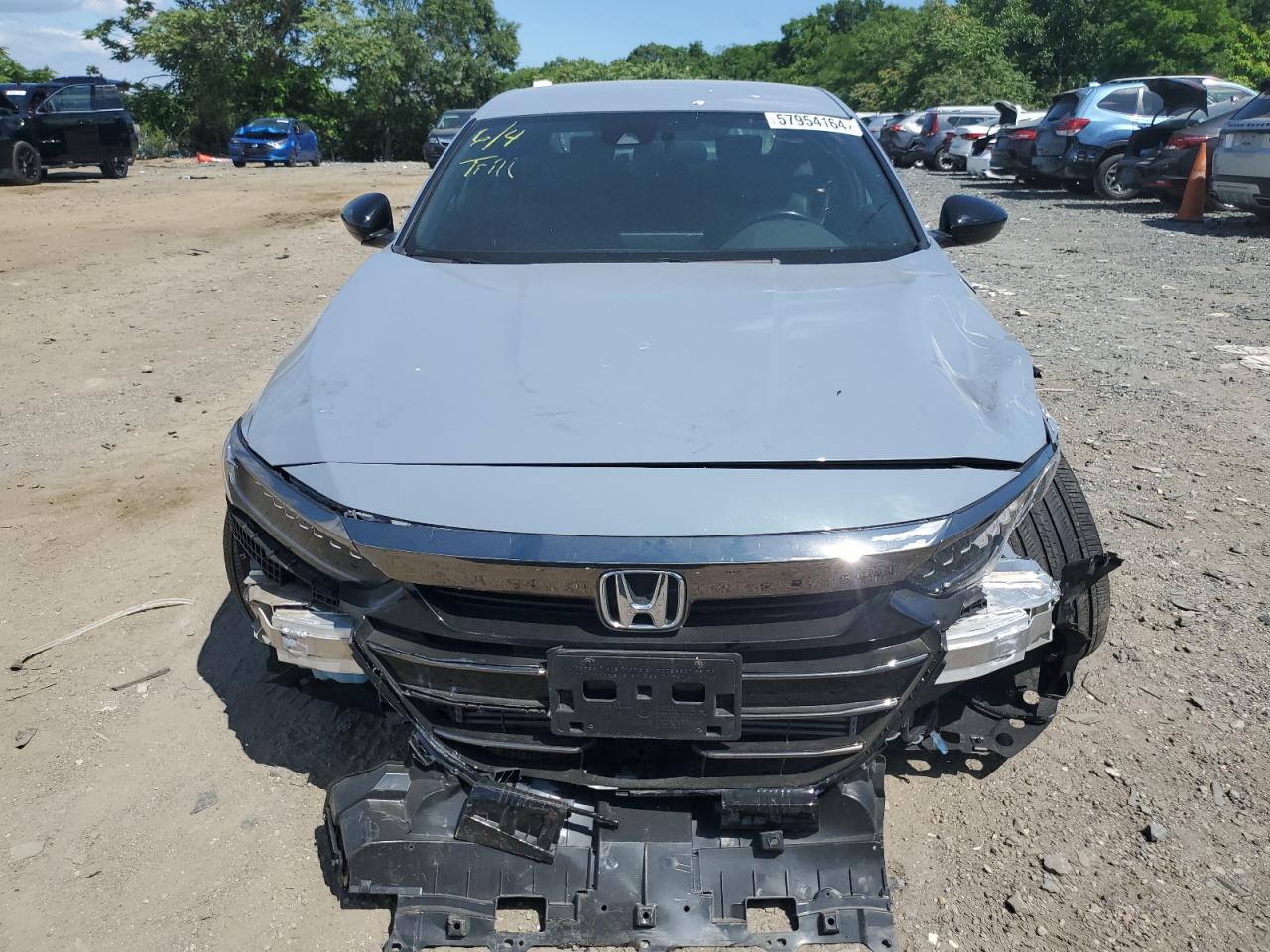 2022 HONDA ACCORD SPORT VIN:1HGCV1F39NA092346