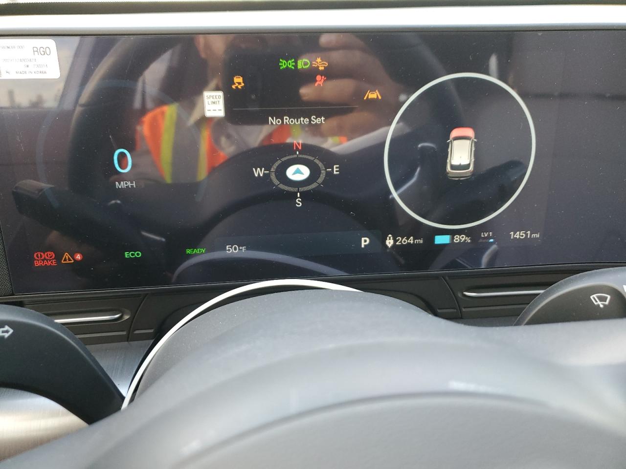 2024 HYUNDAI KONA SEL VIN:KM8HC3A66RU008488