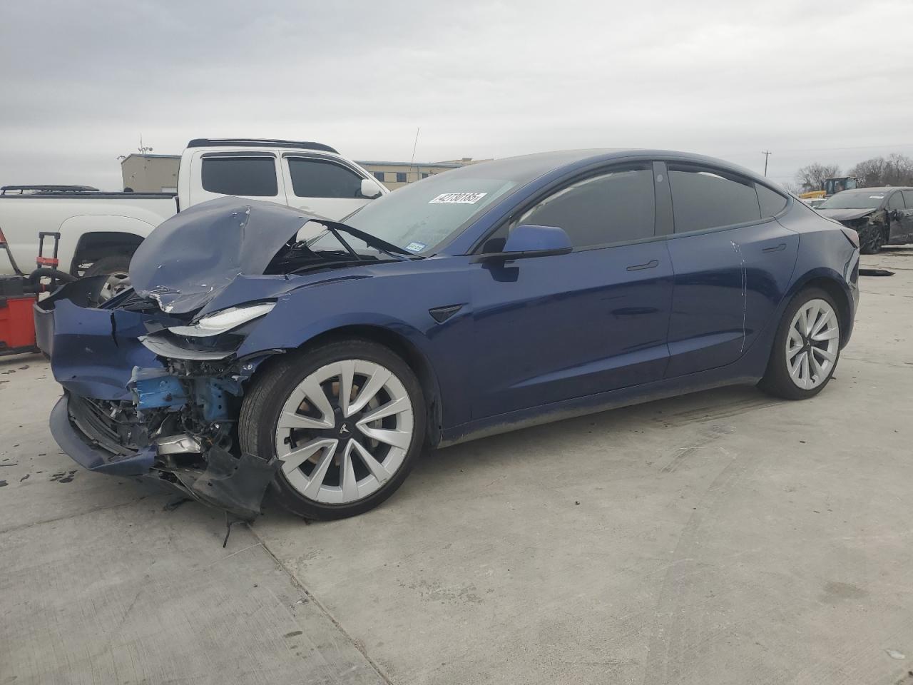 2022 TESLA MODEL 3  VIN:5YJ3E1EB7NF186112
