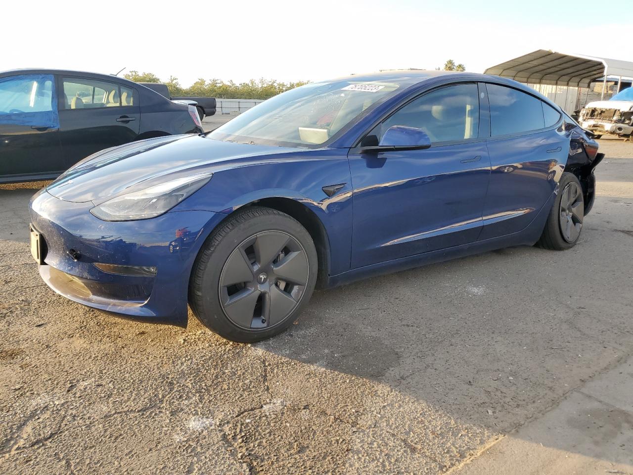 2022 TESLA MODEL 3  VIN:5YJ3E1EB8NF138716