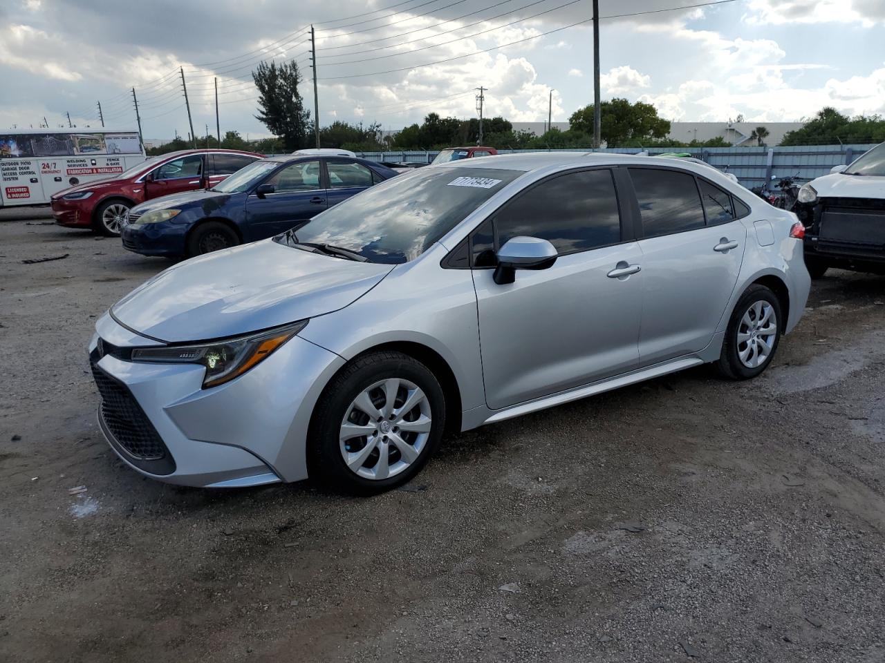 2022 TOYOTA COROLLA LE VIN:JTDEPMAE7N3020531
