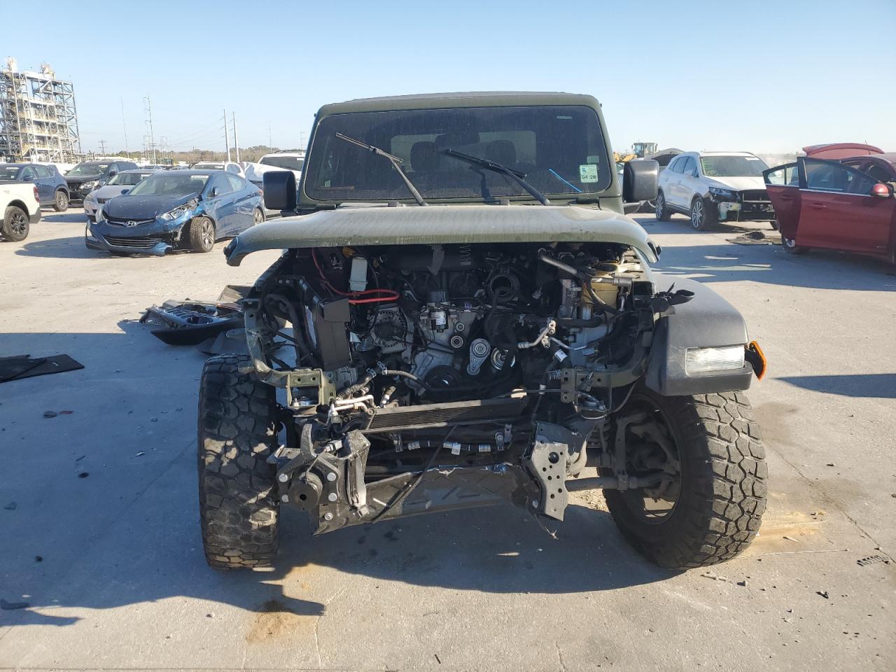 2022 JEEP WRANGLER SPORT VIN:1C4GJXAN6NW177249