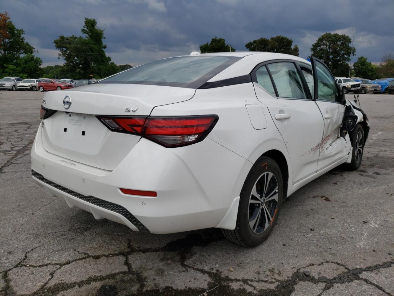 2022 NISSAN SENTRA SV VIN:3N1AB8CV4NY261832