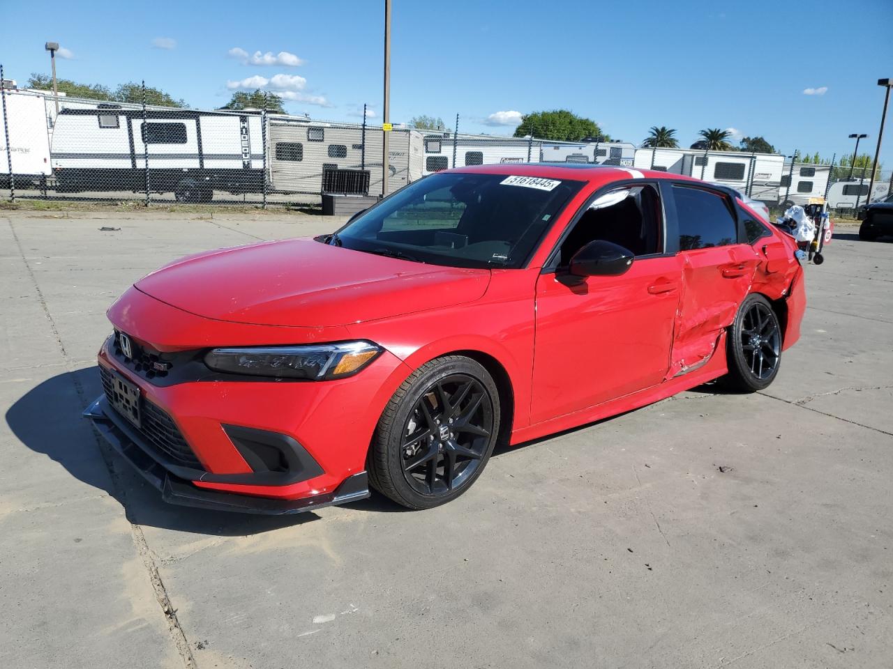 2024 HONDA CIVIC SI VIN:2HGFE1E51RH470392