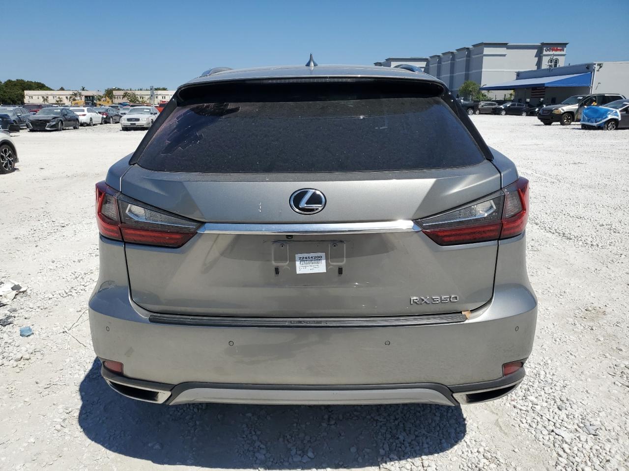 2022 LEXUS RX 350 VIN:2T2HZMAA7NC257253