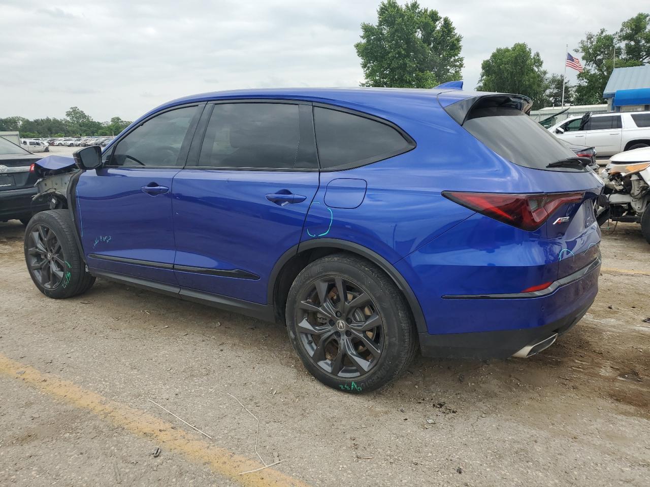 2022 ACURA MDX A-SPEC VIN:5J8YE1H08NL005114