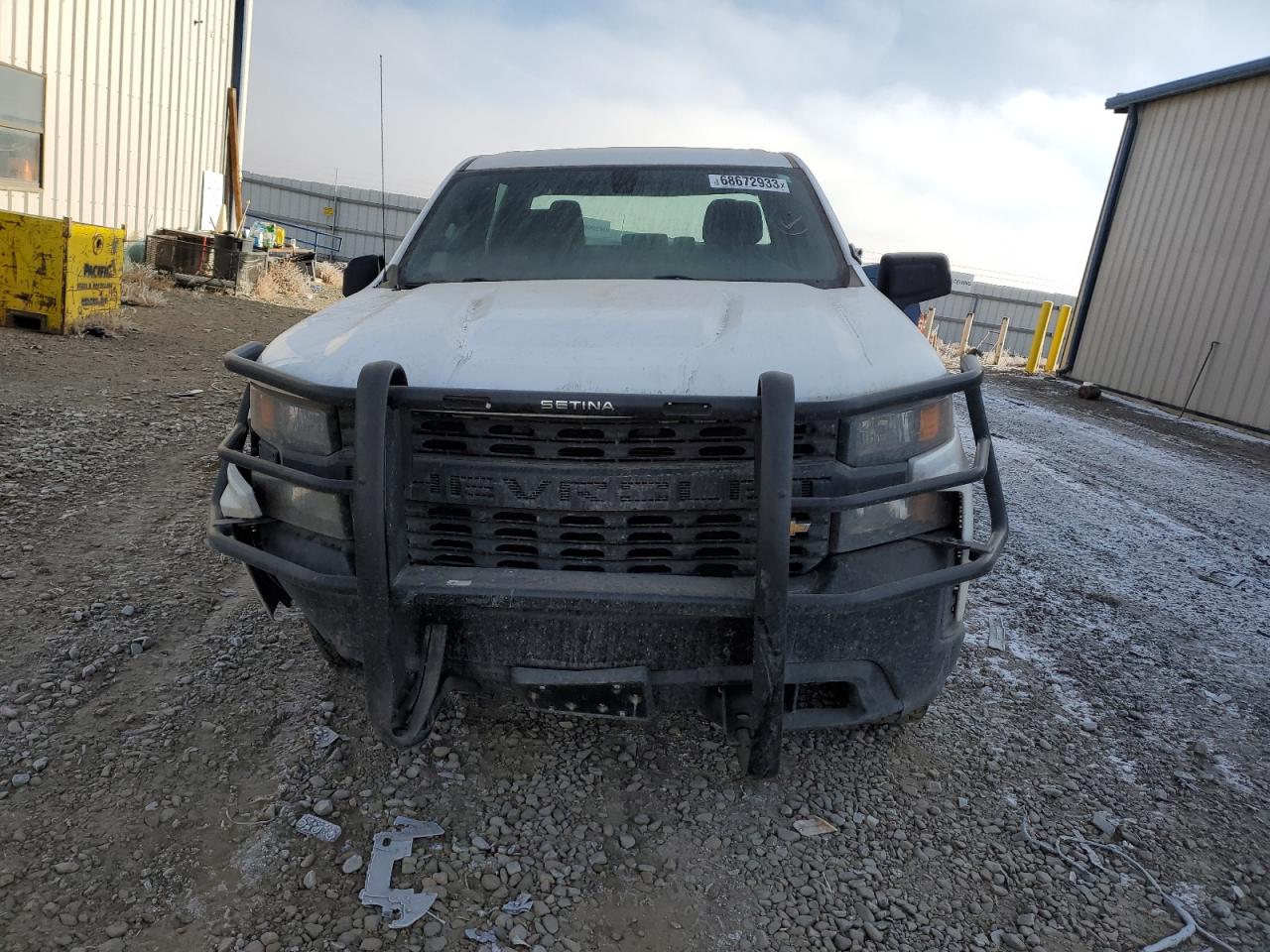 2022 CHEVROLET SILVERADO K1500 VIN:3GCUYAEF5MG187136
