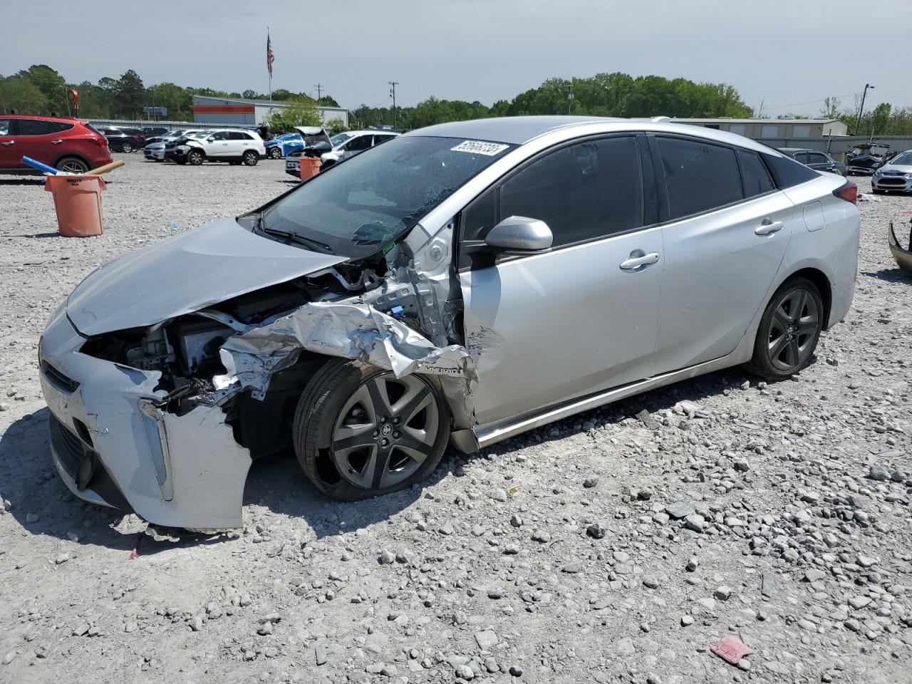 2022 TOYOTA PRIUS NIGHT SHADE VIN:JTDKAMFU7N3161670