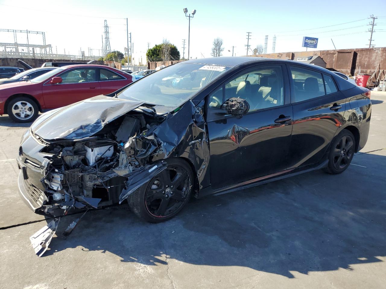 2022 TOYOTA PRIUS NIGHT SHADE VIN:JTDKAMFU3N3165215