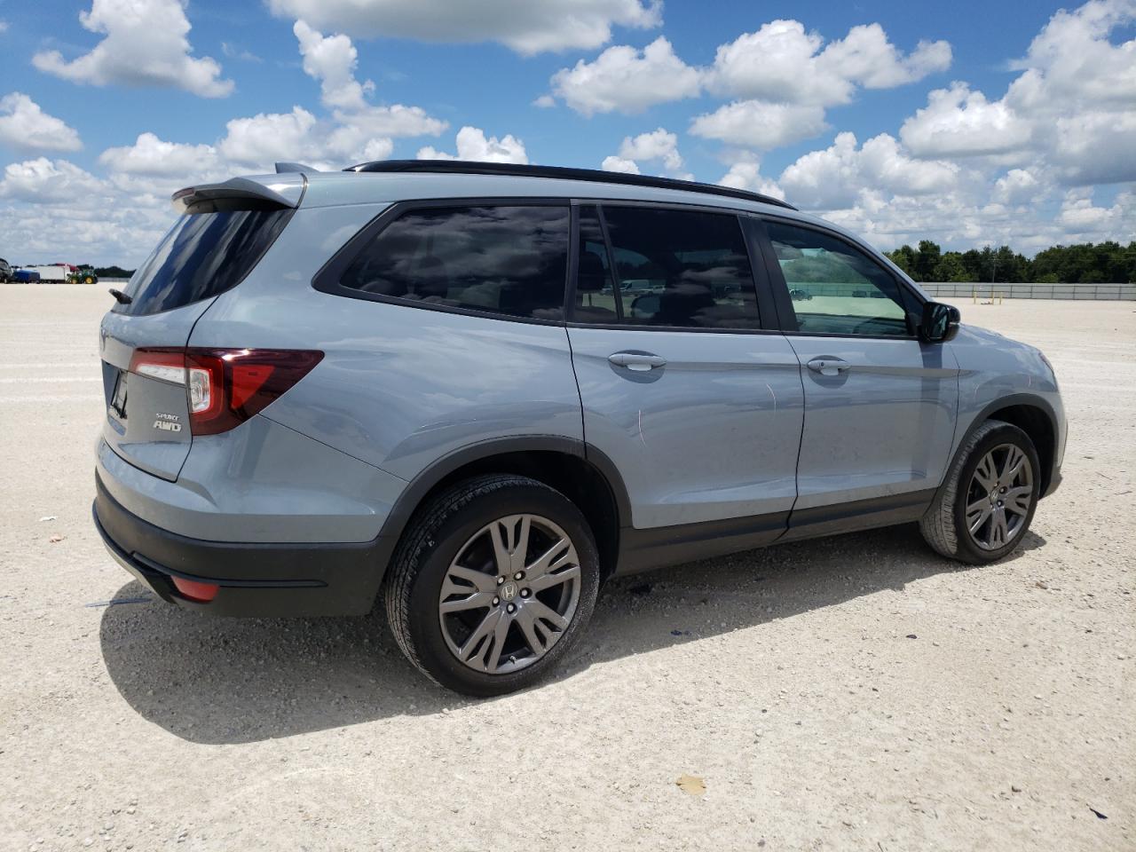 2022 HONDA PILOT SPORT VIN:5FNYF6H38NB095340